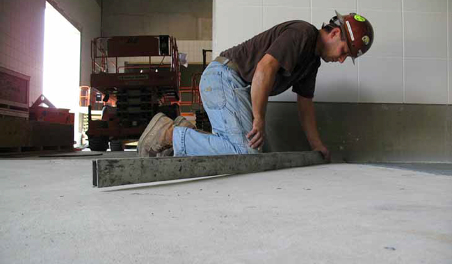 National Acid Proofing Flooring Slope